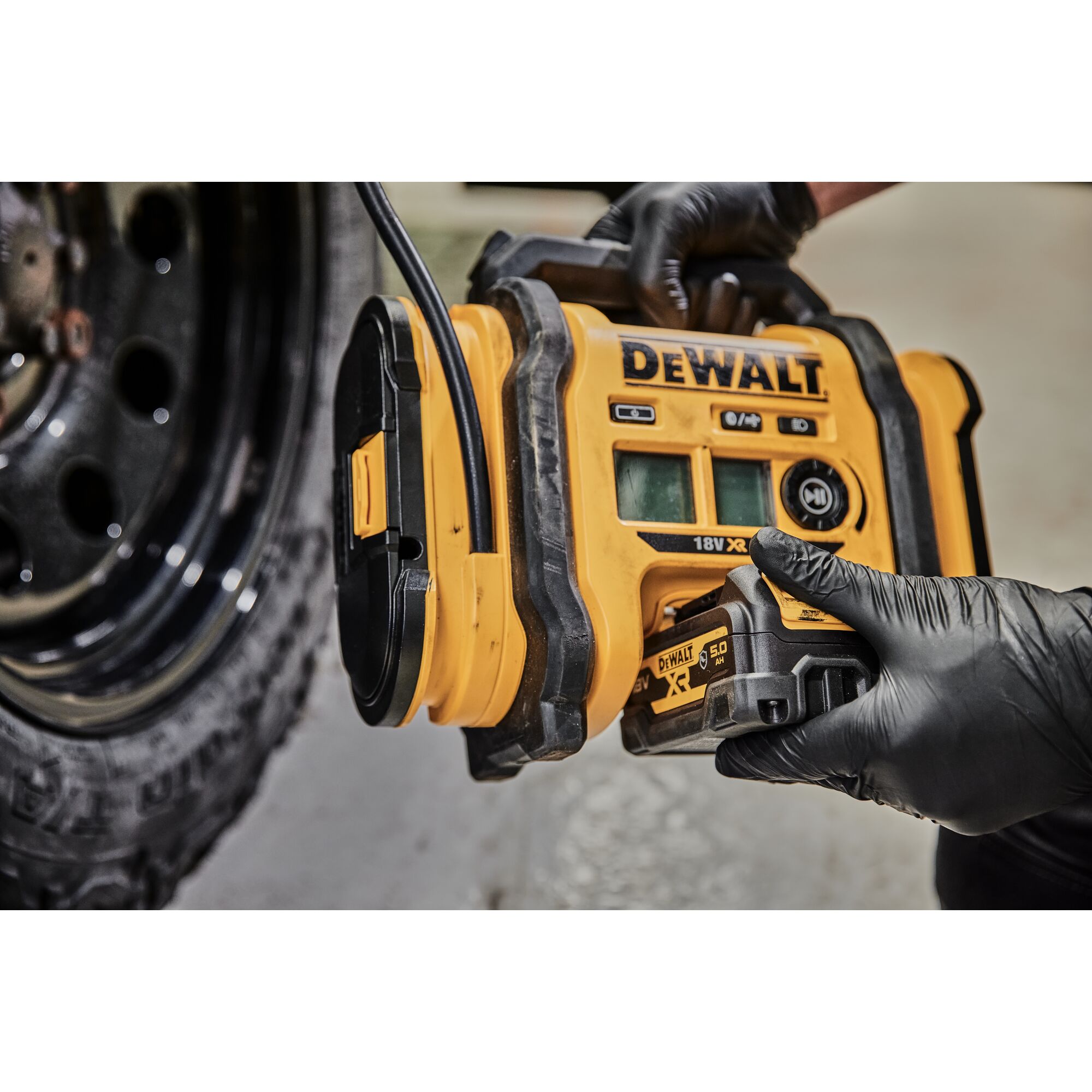 Dewalt tyre inflator 18v new arrivals