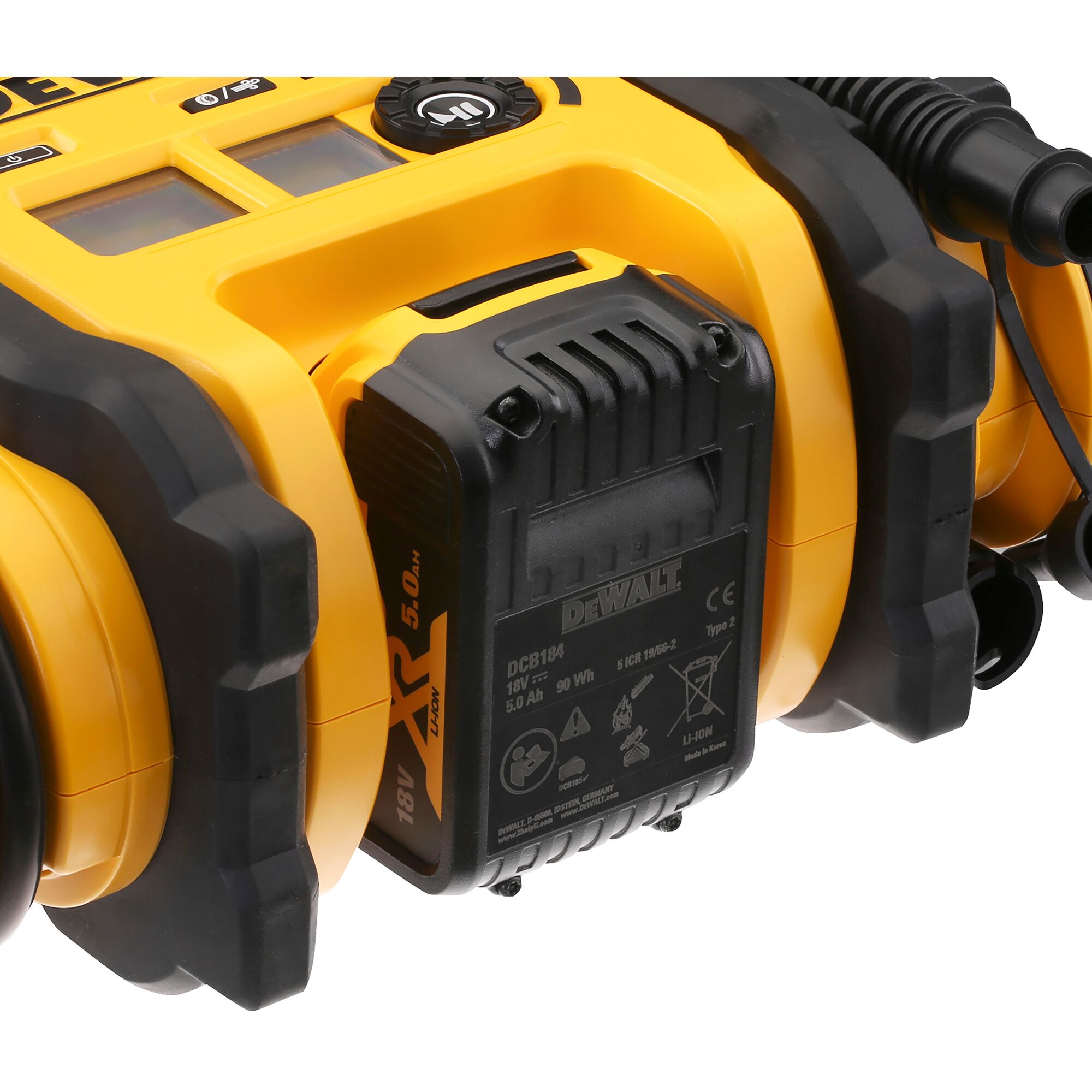 Dewalt cordless online inflator