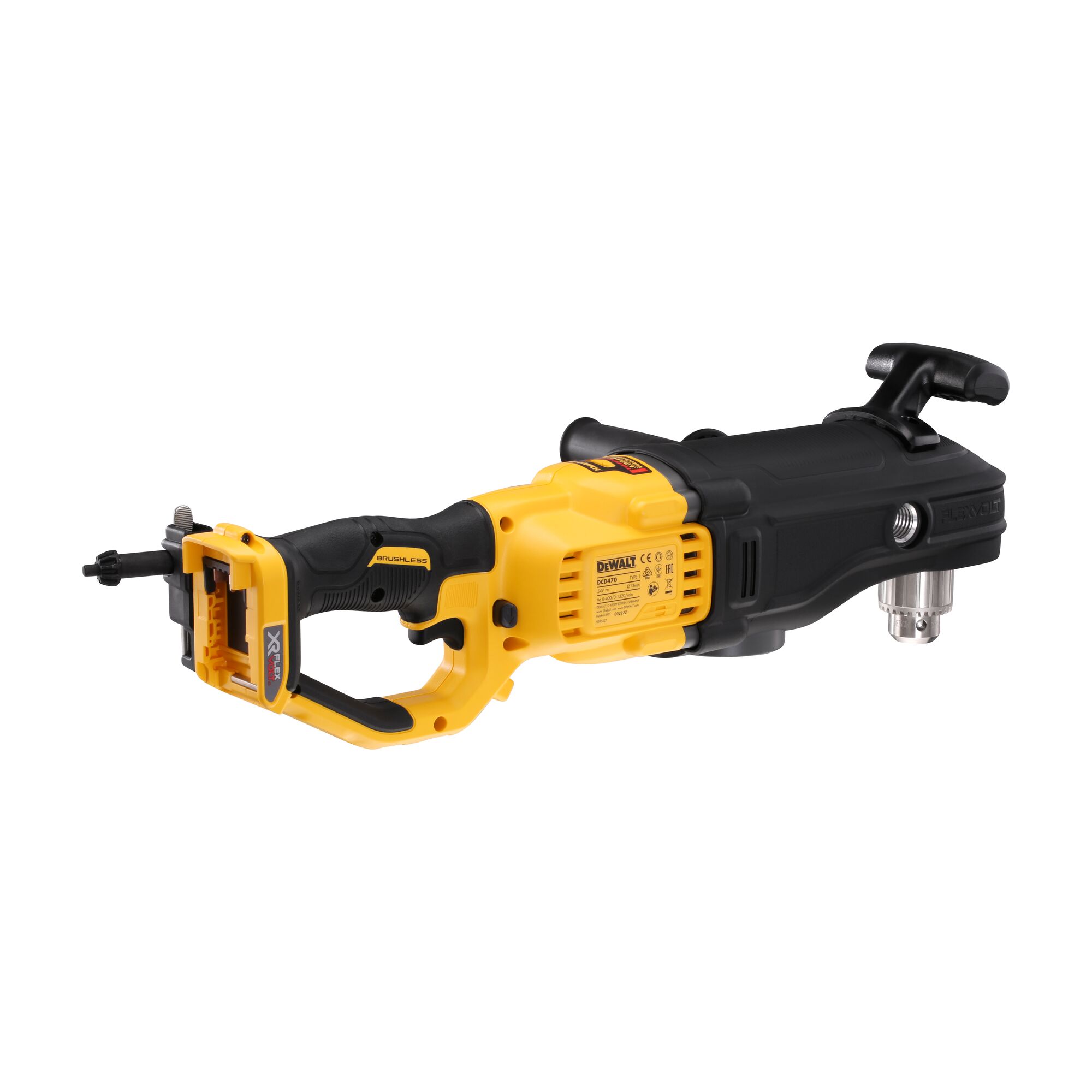 dewalt brushless right angle drill