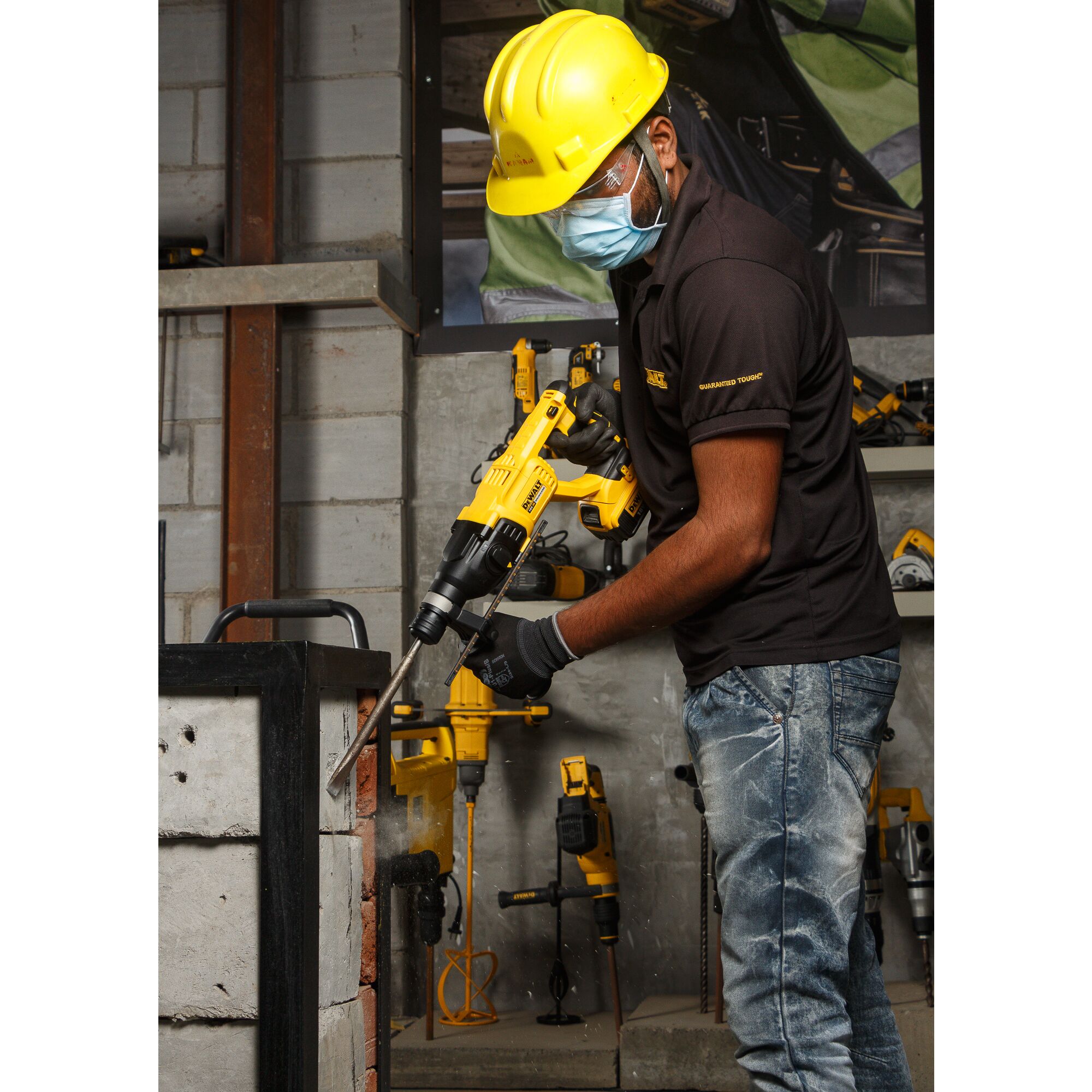 Dewalt sds best sale drill bare unit