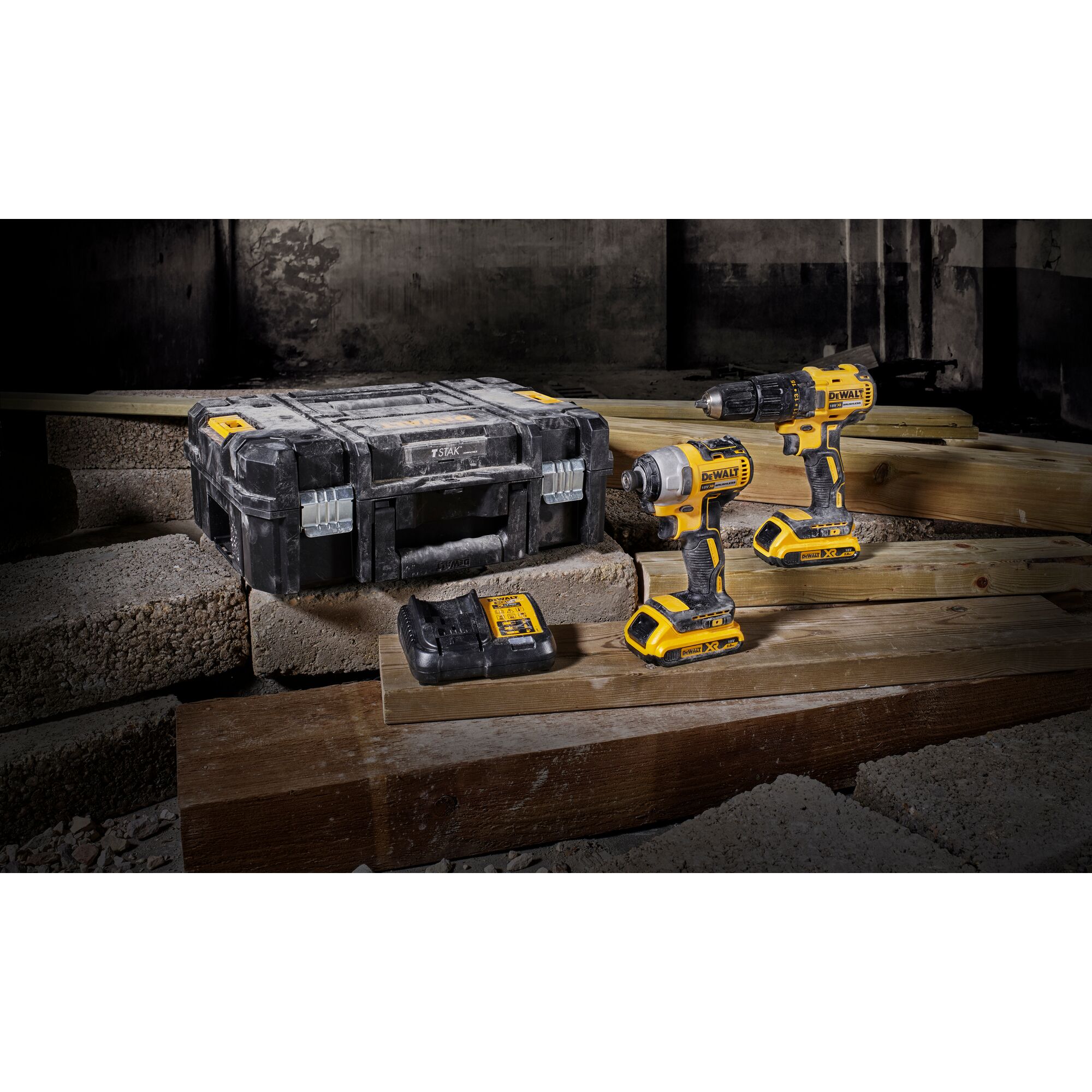 Dewalt brushless best sale twin pack