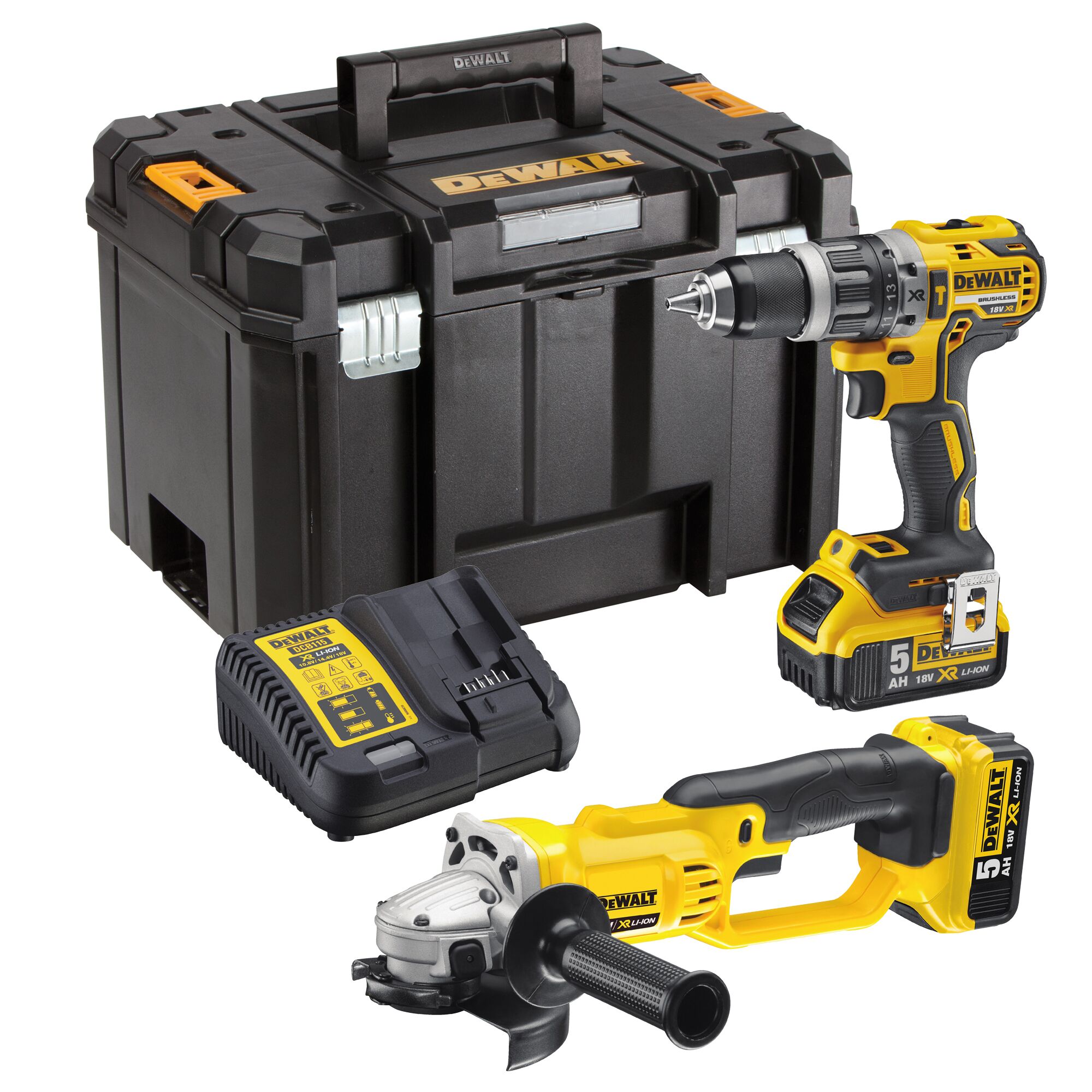 18V XR Twin Kit 2 X 5Ah DEWALT