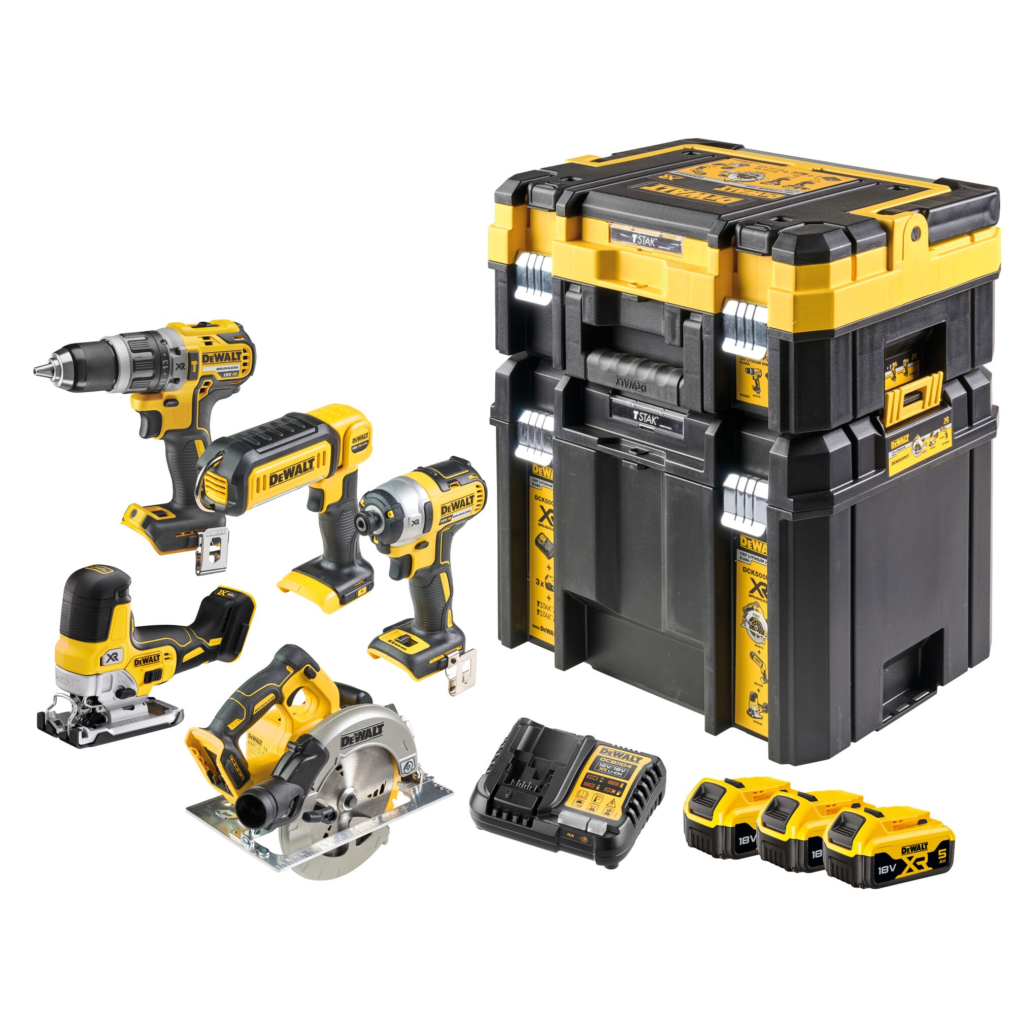 Dewalt set deals 18v 5ah