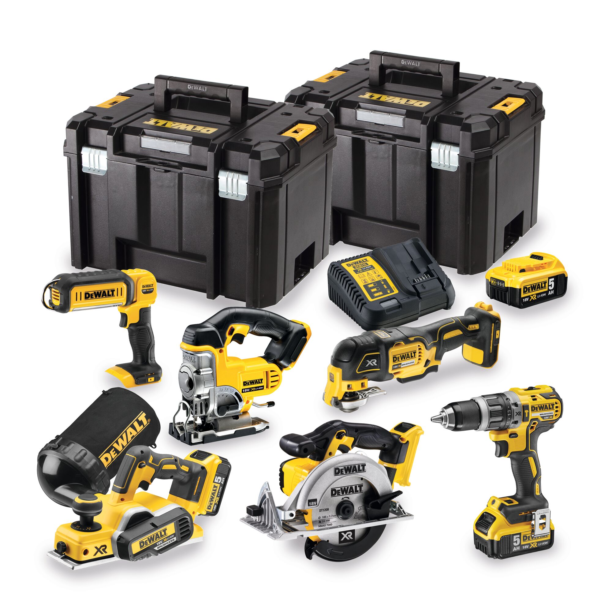 6pc 2024 dewalt set