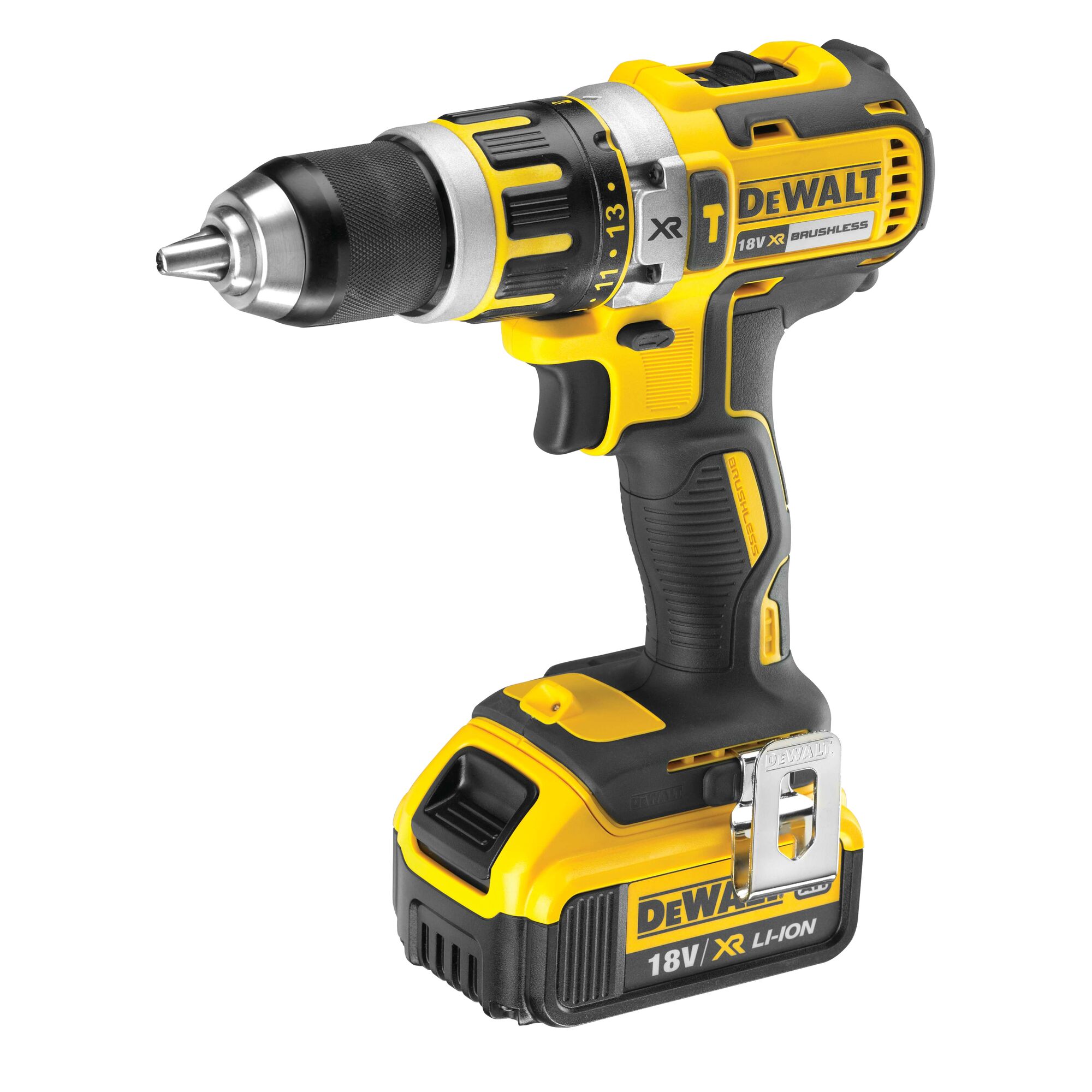 Dewalt dch253 18v xr cordless sds outlet plus hammer drill 2 x 4.0 ah