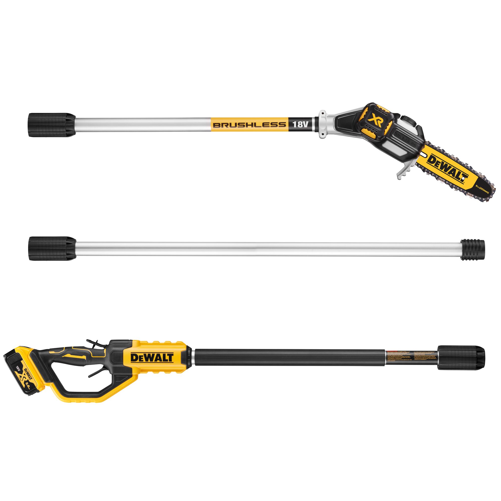 18V XR Pole Saw Bare Unit DEWALT