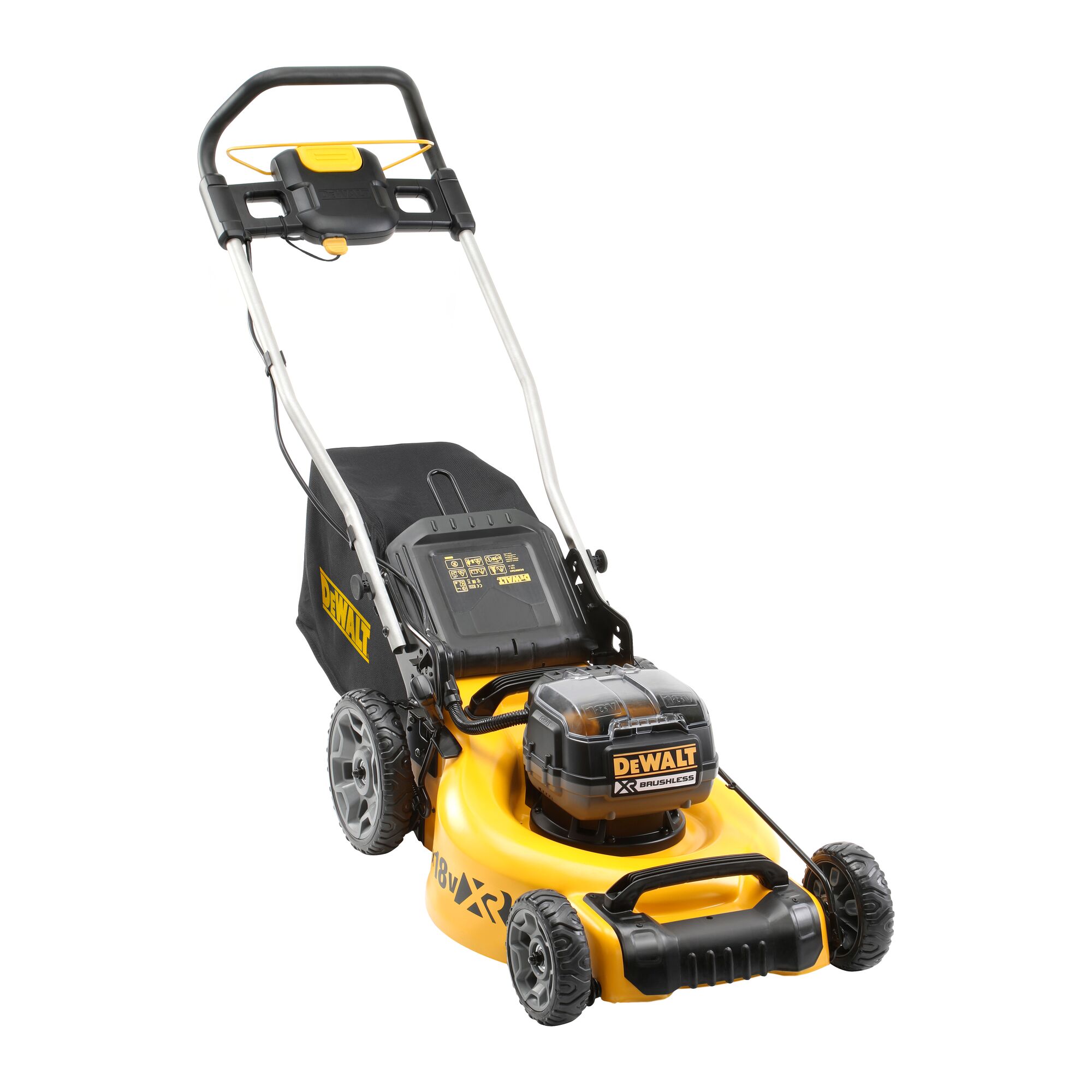 Twin 18V XR Brushless Lawn Mower 5Ah Battery 2PK DEWALT