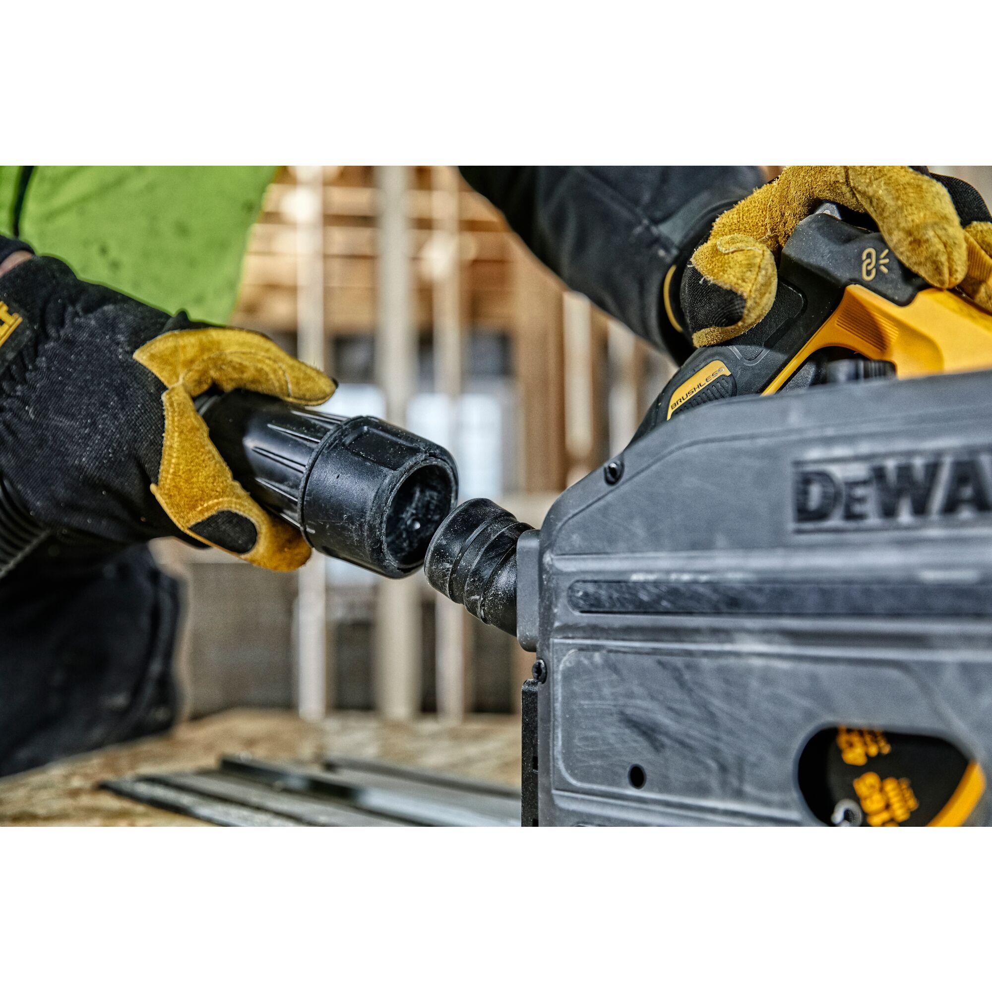 54V XR FLEXVOLT 165mm Plunge Saw Bare Unit DEWALT