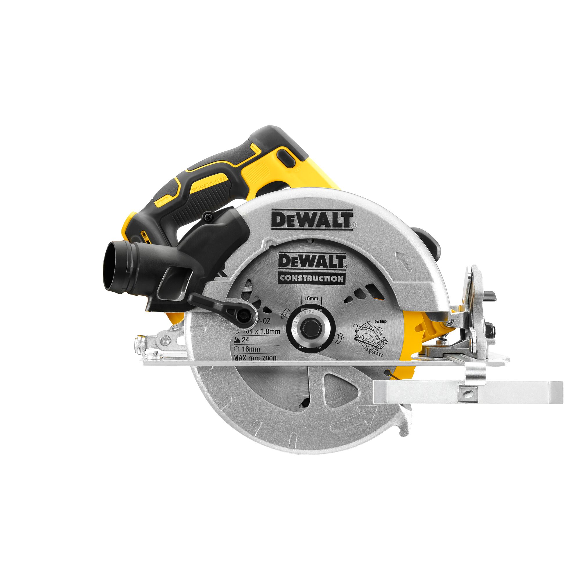 18V XR Brushless 184mm Circular Saw Bare Unit DEWALT