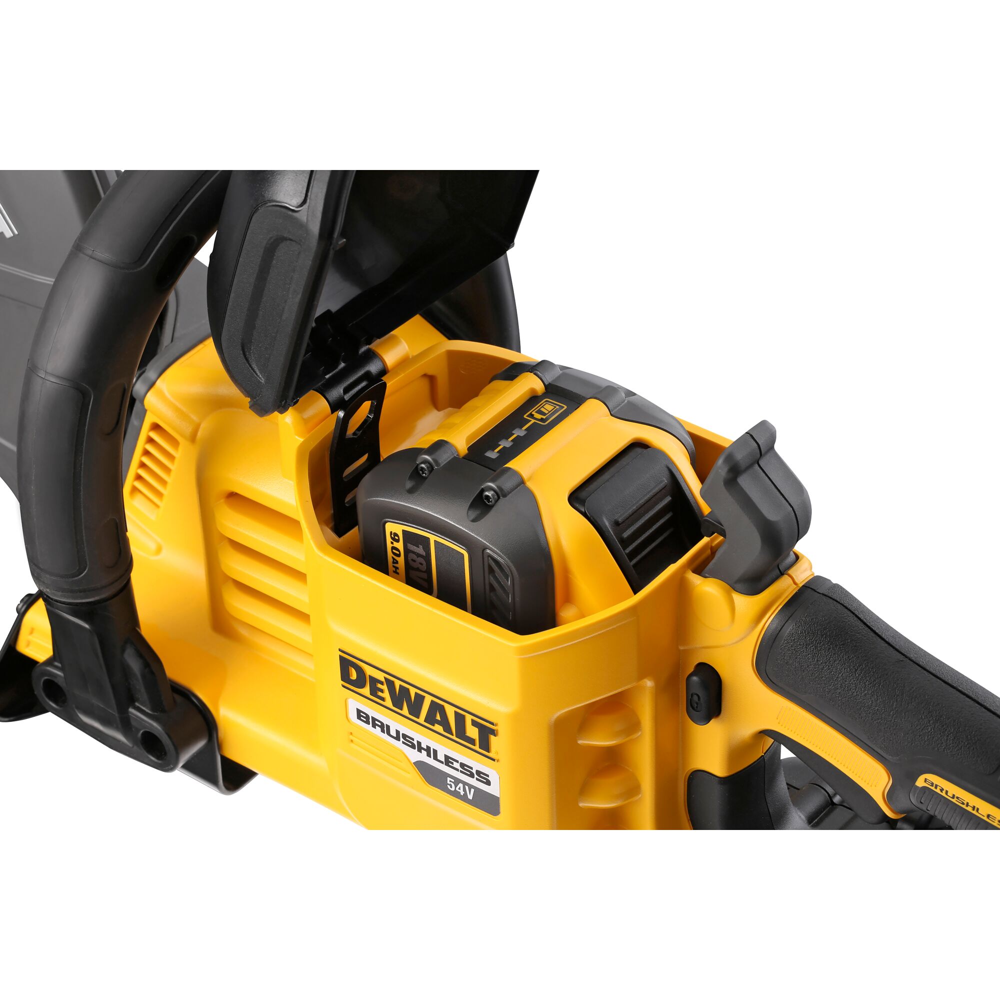 54V XR FLEXVOLT 230mm Cut Off Saw 2 X 9Ah DEWALT