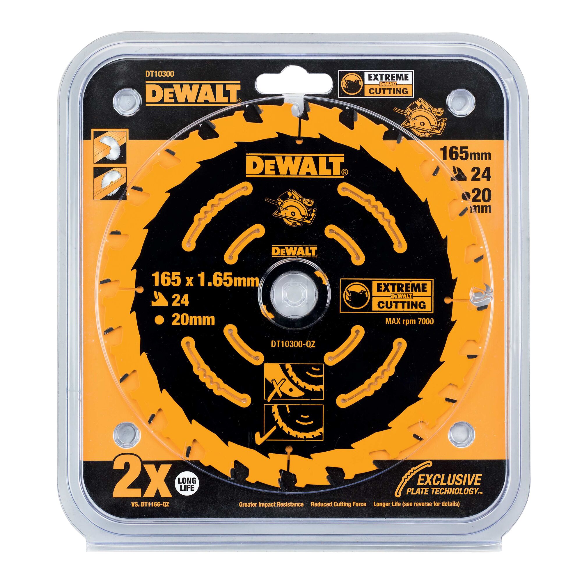 Dewalt extreme 2025 165mm blade