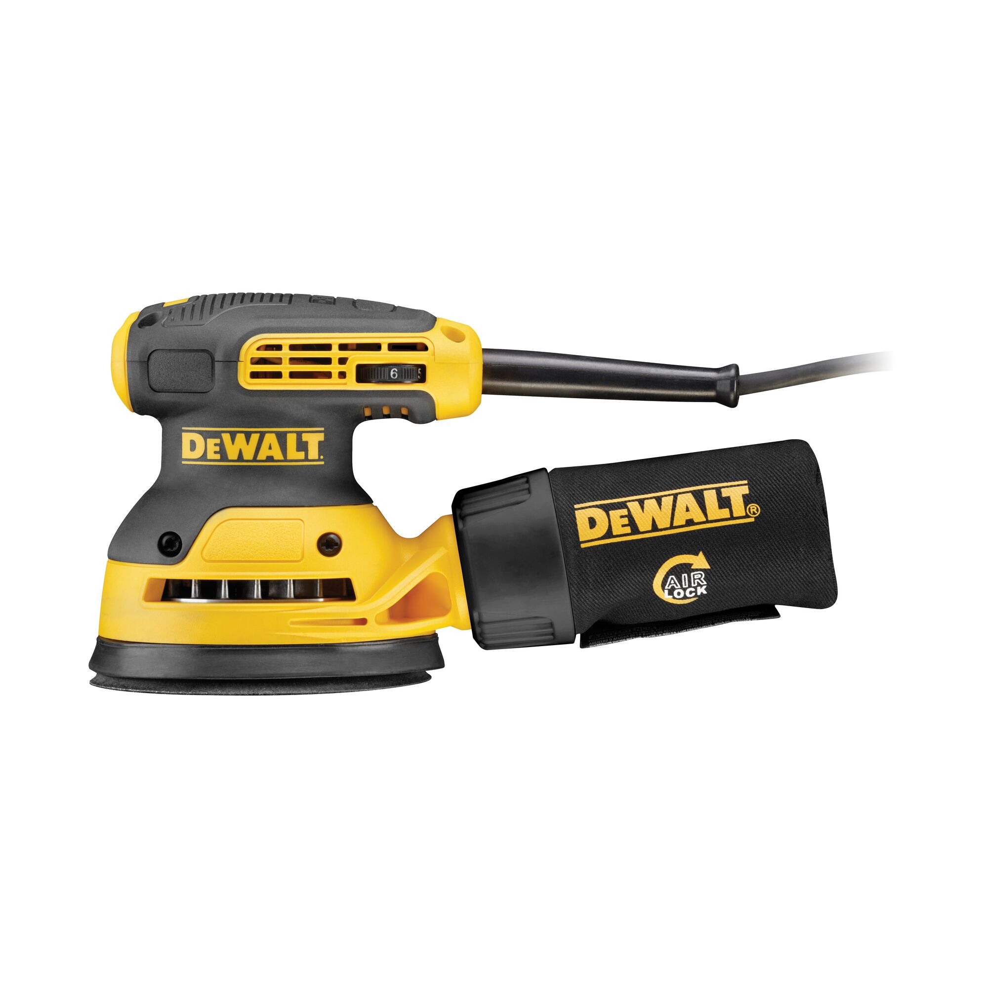 125mm Random Orbit Palm Sander 280W PERFORM PROTECT DEWALT