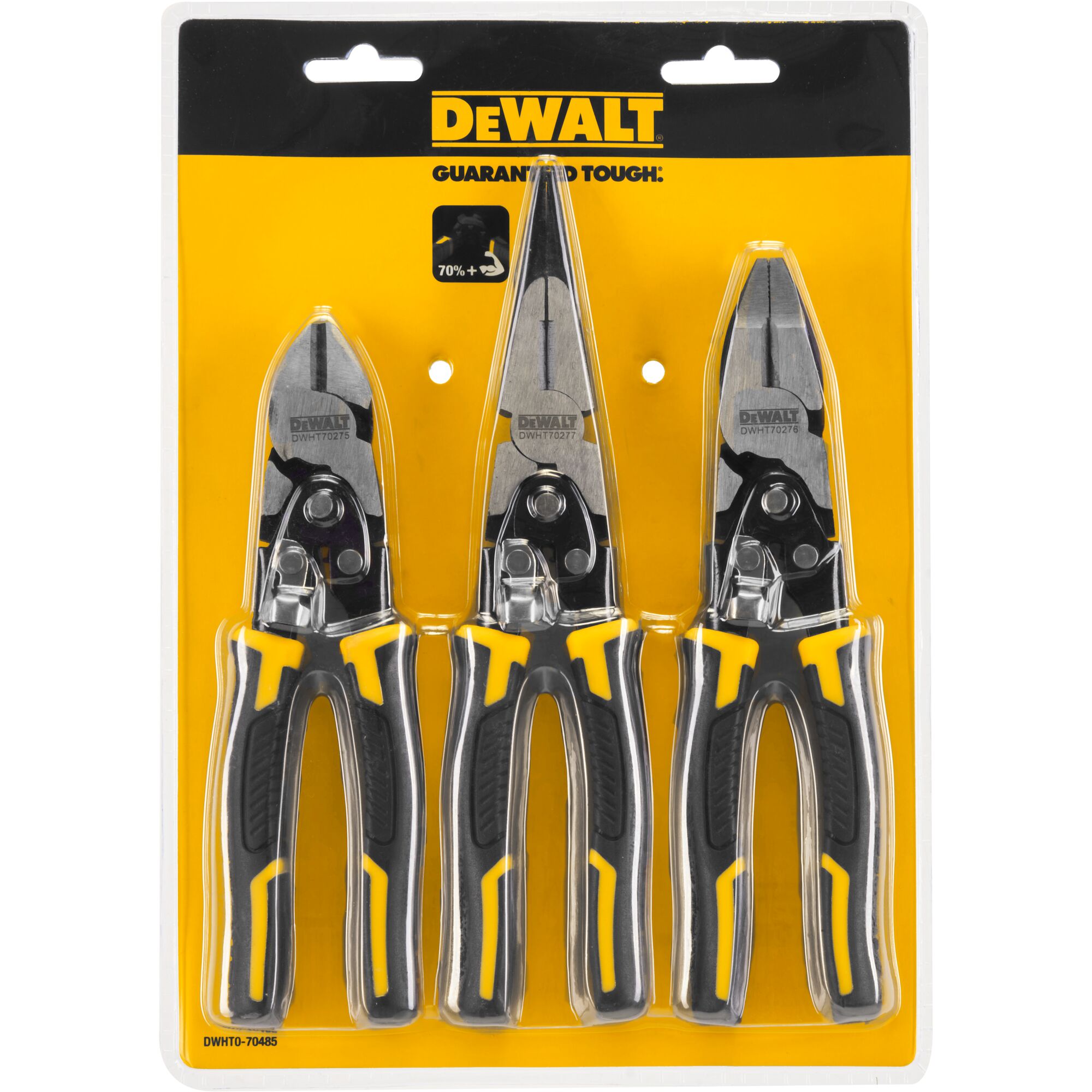 Compound Action 3 Piece Pliers Set DEWALT