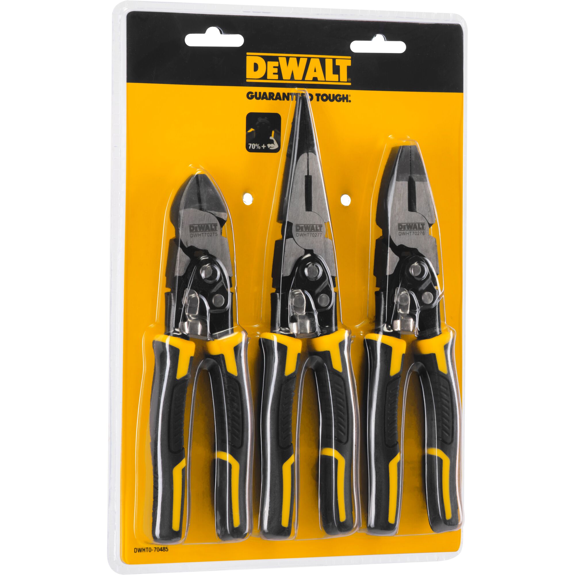 Compound Action 3 Piece Pliers Set DEWALT